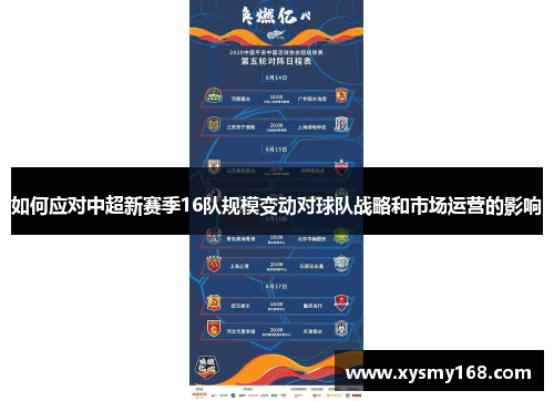 如何应对中超新赛季16队规模变动对球队战略和市场运营的影响
